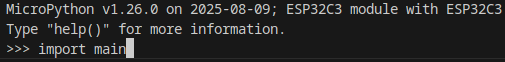 Importing the main module